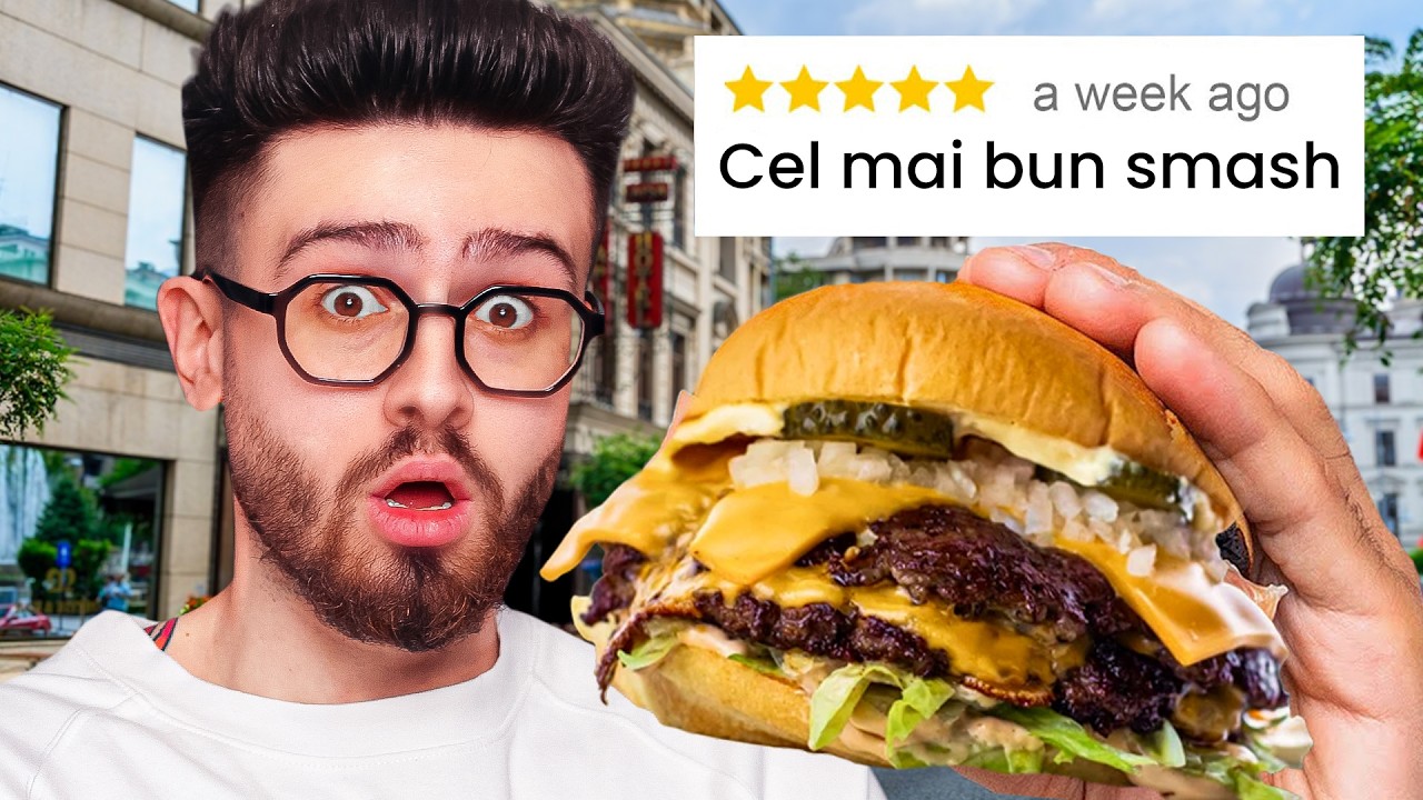 Мы протестировали лучшие Smash Burgers в Бухаресте