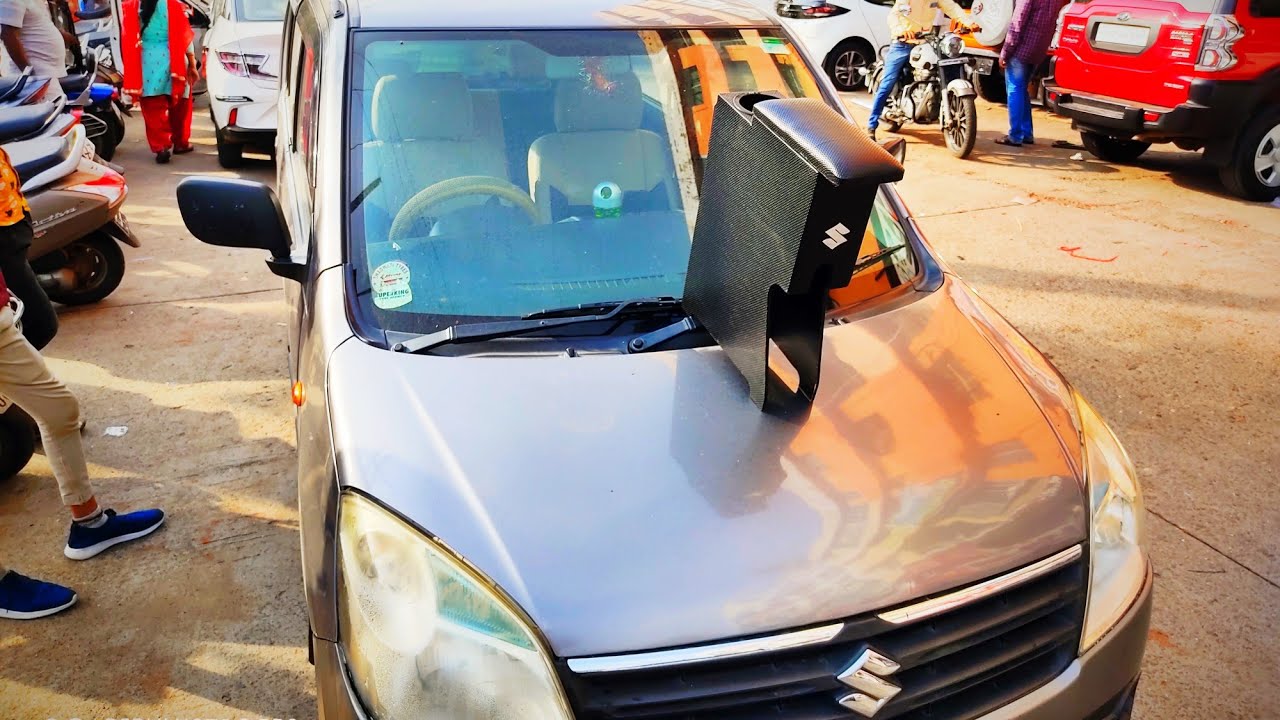 Maruti Suzuki WagonR Wooden Armrest Installation | Old WagonR Armrest Installation | 6268777684
