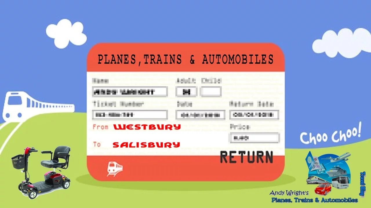 Journey 1 Westbury to Salisbury | Andy Wright UK Travel | Planes, Trains & Automobiles