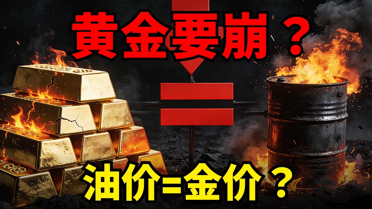 黄金即将崩盘？看透“油价—美联储—金价”终极三角，几十年历史规律给出唯一答案！#黄金走势 #滞涨危机 #美联储降息