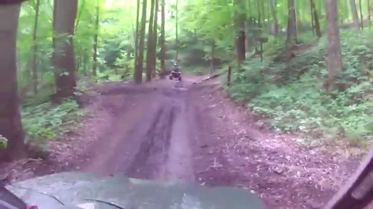400ex and a 450 rhino trail riding(part2)