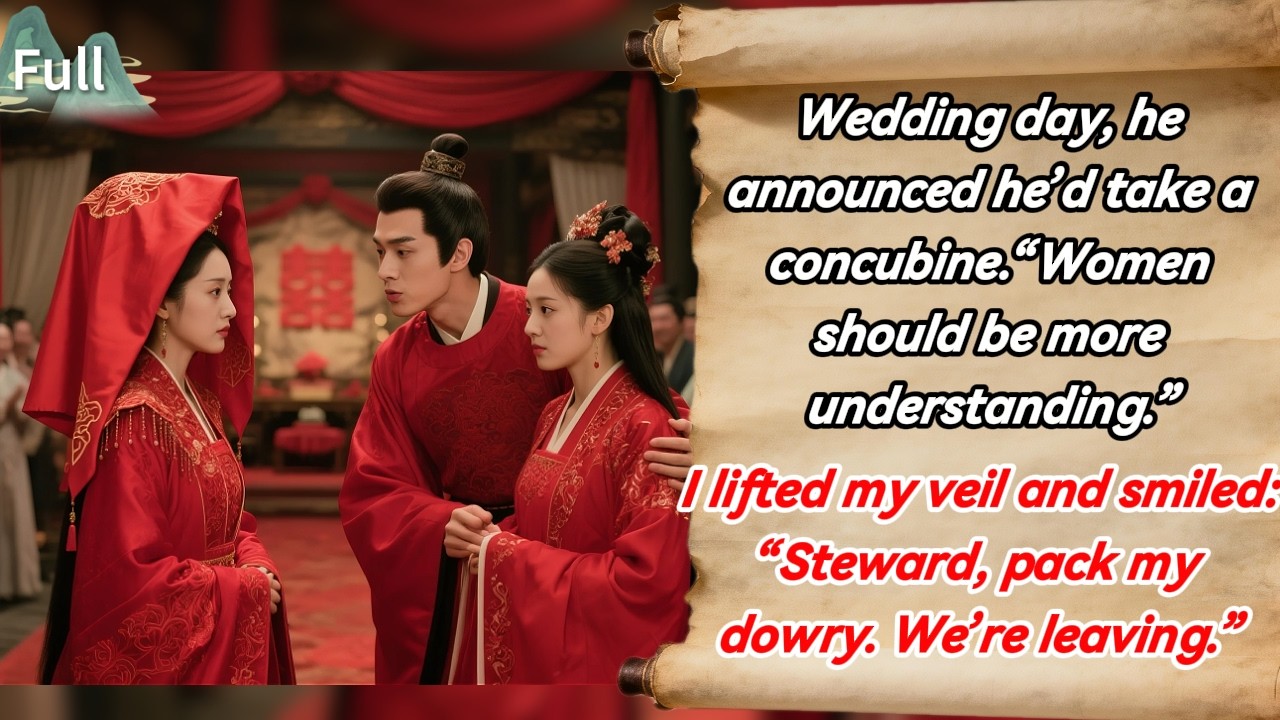 Wedding day, he announced he’d take a concubine.“Women should be more understanding.”