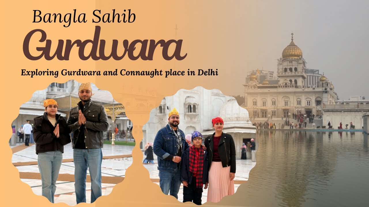 Bangla Sahib Gurudwara Visit | Connaught Place Evening Walk | Delhi Travel Vlog