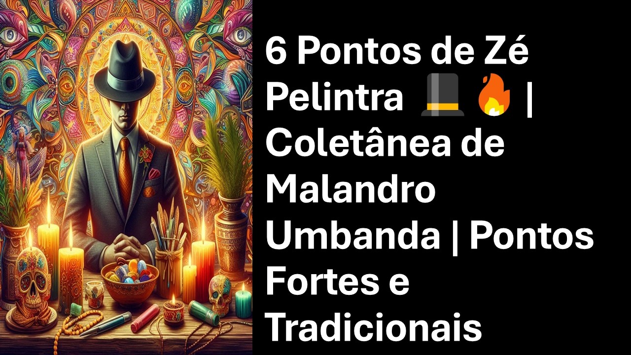 6 Pontos de Zé Pelintra 🎩🔥 | Coletânea de Malandro Umbanda | Pontos Fortes e Tradicionais