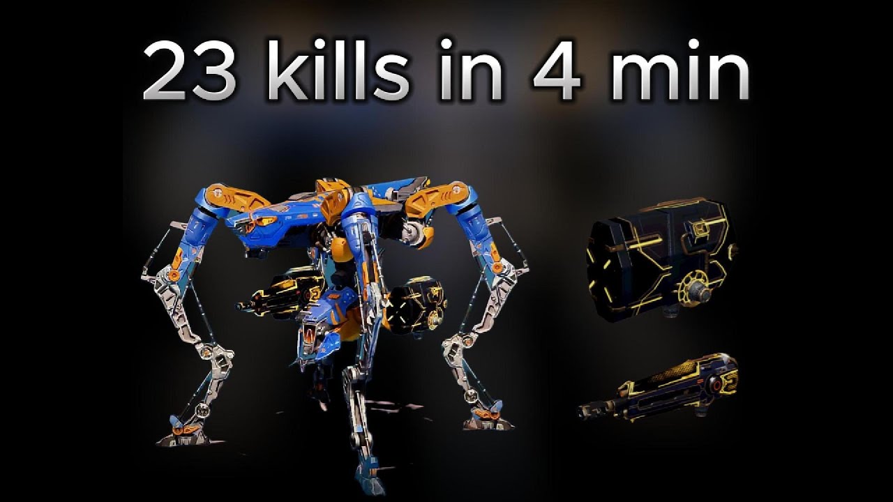 Overpowered Dux Build - War Robots