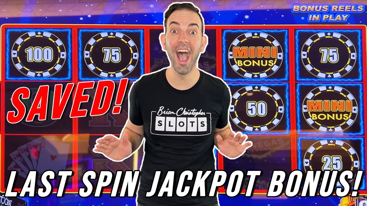 LAST SPIN JACKPOT BONUS ⫸ High Limit Lightning Cash