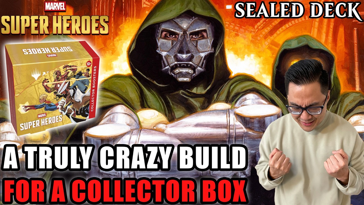A Truly Crazy Build For A Collector Box | Arena Direct | Marvel Super Heroes Sealed Deck | MTG Arena