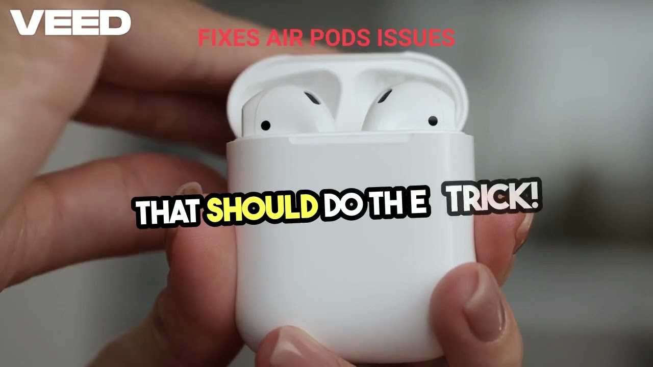 Quick Fixes for Your AirPods Issues! CLICK SUBSCRIBE! 👍THANK YOU! @jdtube1000