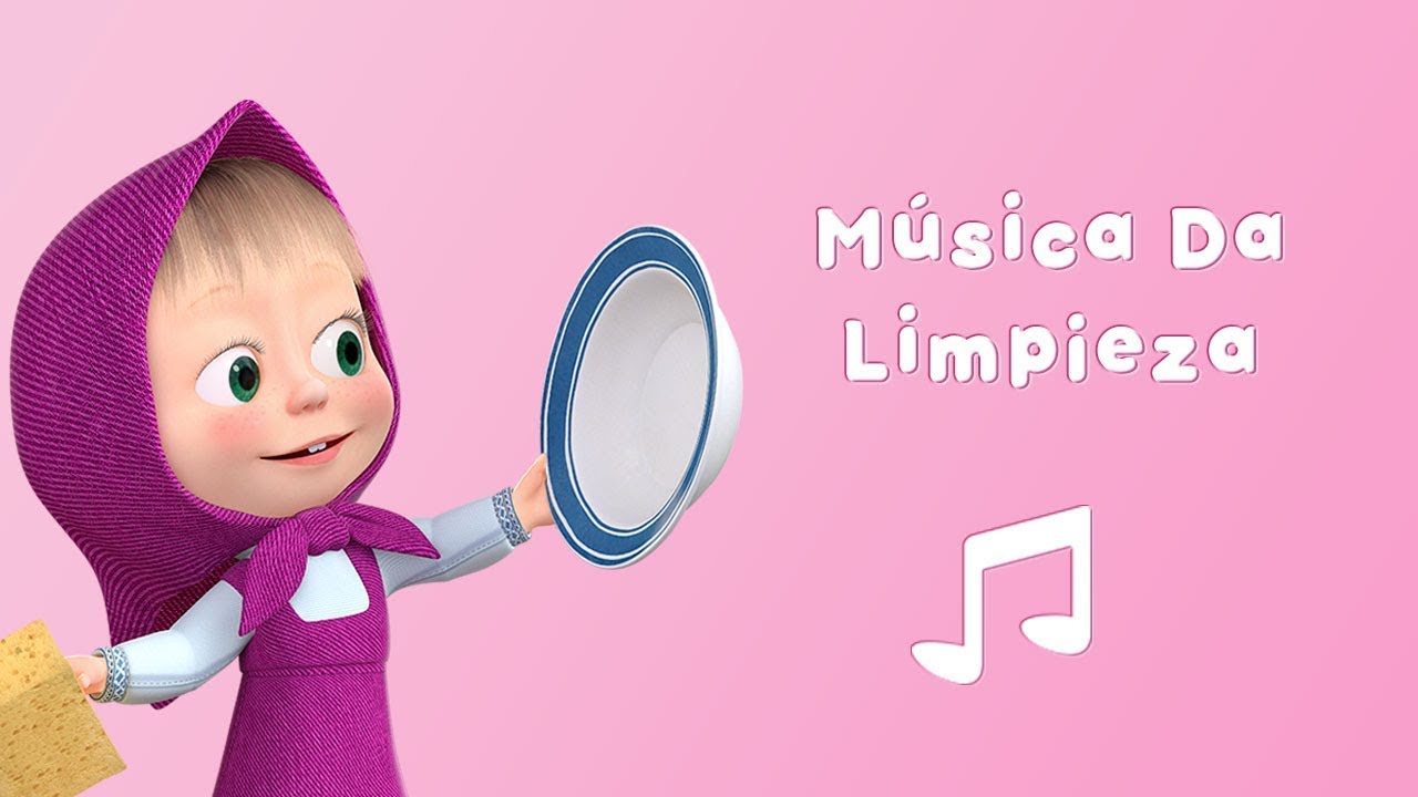 MUSICA DA LIMPIEZA 🎤Karaokê! 👗Dia de Lavar a Roupa 👕👚Masha e o Urso Musica