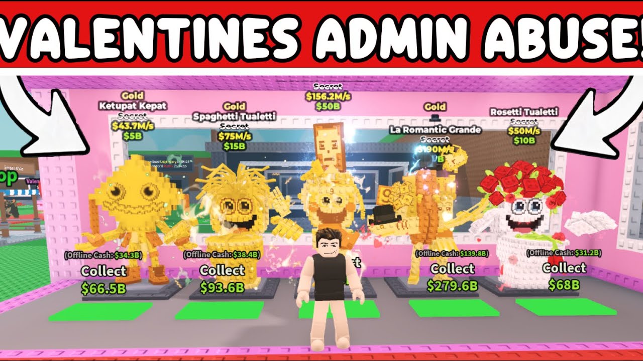 I STOLE CRAZY LOOT DURING VALENTINES DAY ADMIN ABUSE USING 
