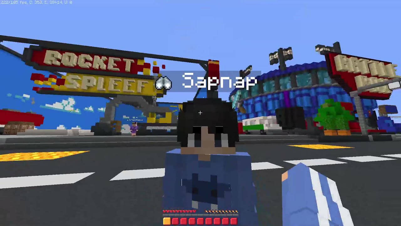 Punz plays with Sapnap!!! MCC 14 BLUE BATS