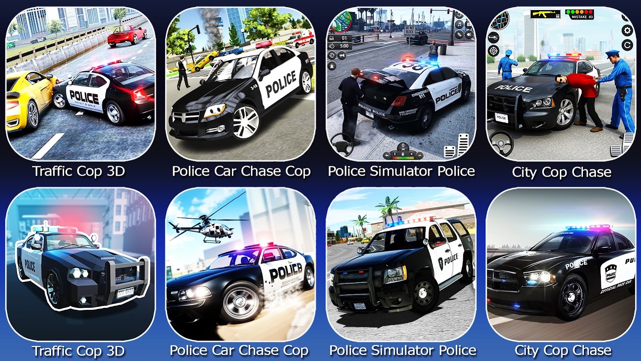 US Police Simulator Police Game,Traffic Cop 3D,Police Car Chase Cop Simulator,City Cop Chase Adventu
