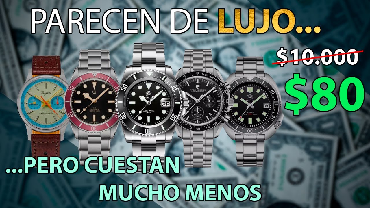Homenajes de calidad de relojes de lujo