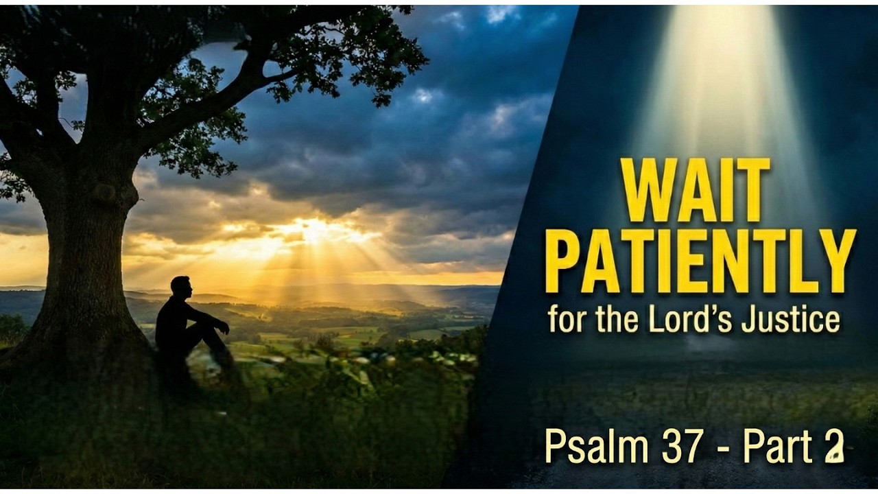 Psalm 37 - Part: 2 - Explained | Wait Patiently for the Lord’s Justice | prayer & Reflection