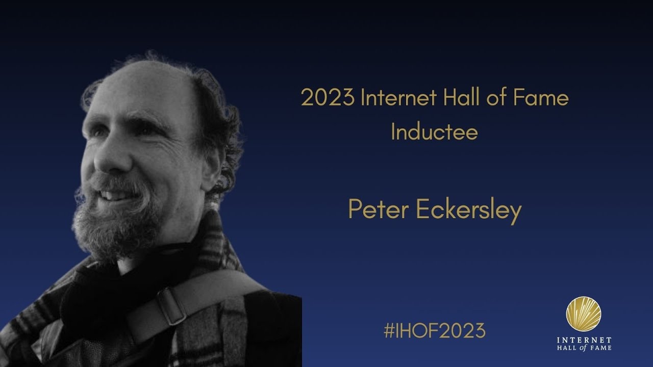 Peter Eckersley | 2023 Internet Hall of Fame Inductee