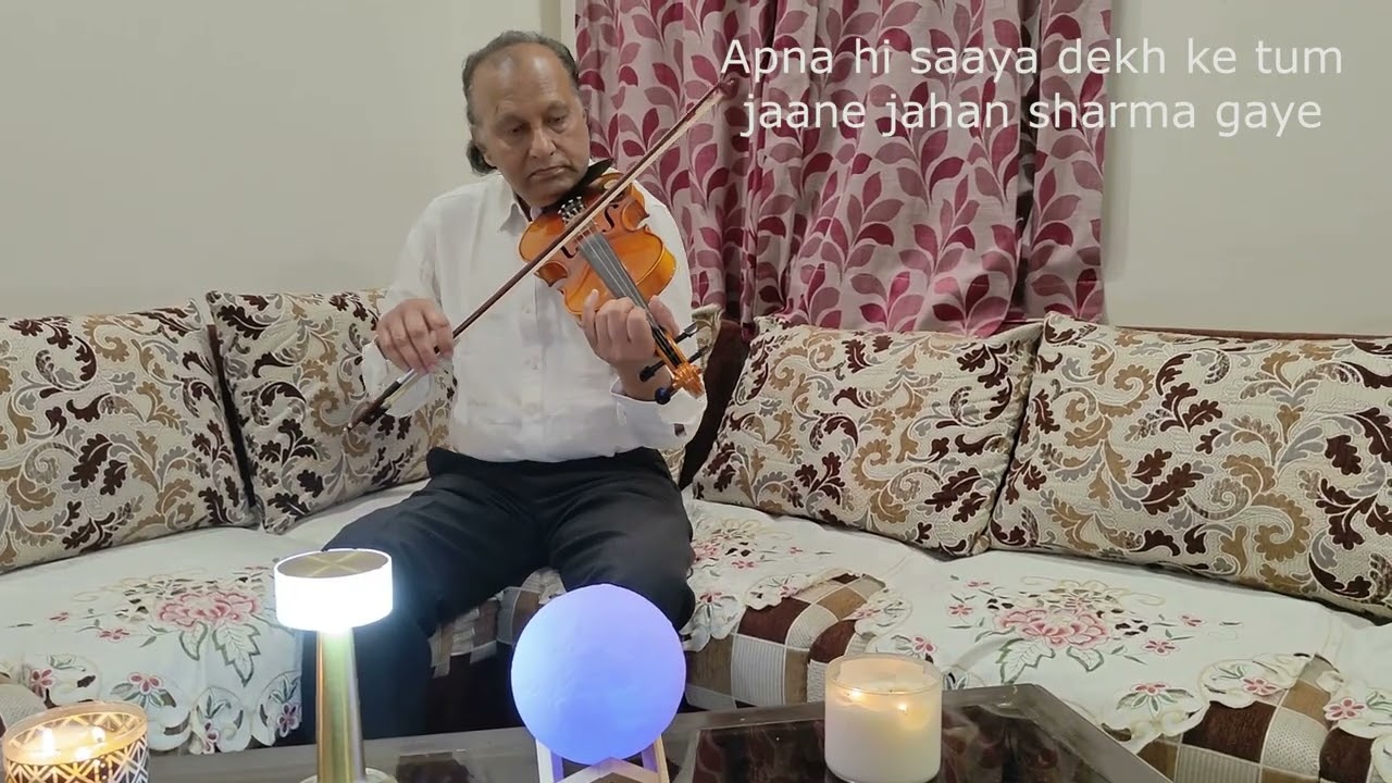 O mere dil ke chain/violin cover/instrumental/romantic old/rajesh khanna/kishore kumar-pancham magic