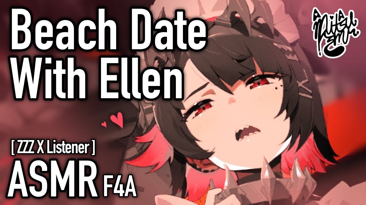 Shark-Maid Beach Date [ASMR] [Ellen Joe X Listener] [Zenless Zone Zero Comfort Audio RP]