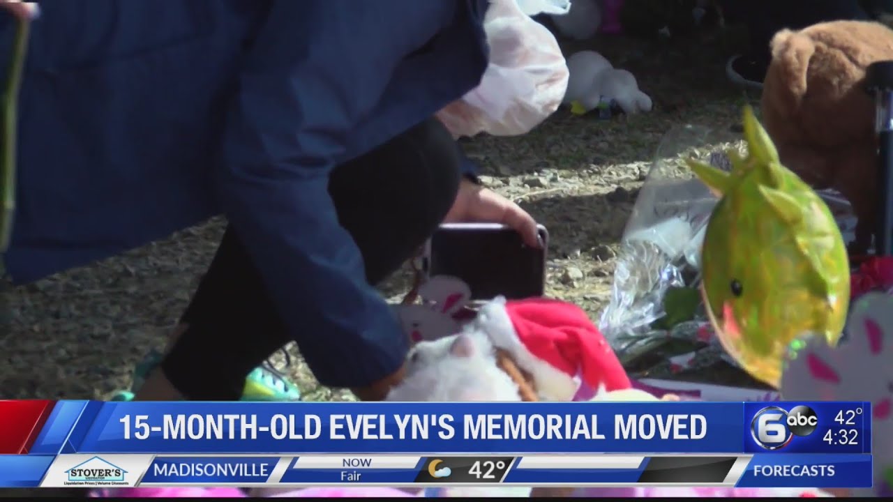 Evelyn Boswell’s memorial moved due to property owner not wanting it on his land
