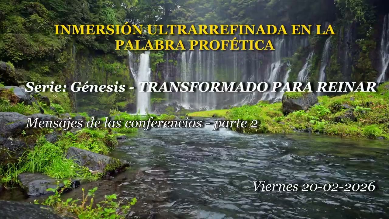 Inmersión Ultra refinada 20/02/2026