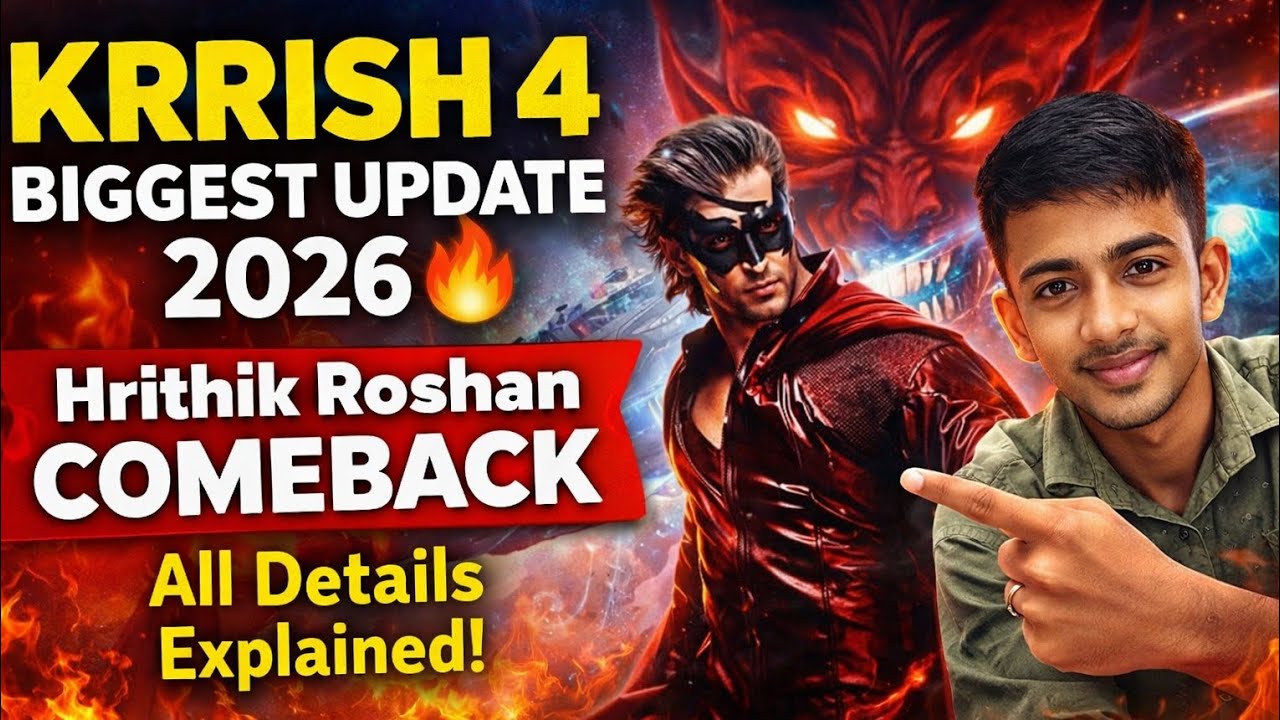 Krrish 4 Biggest Update 2026 | Hrithik Roshan Comeback| Krrish 4 Full Details Explained|Bollywood 