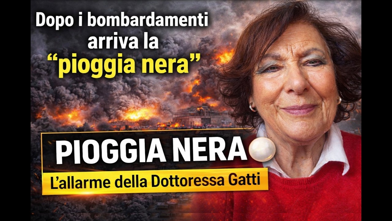 ☢️ GUERRA in IRAN: Polveri, macerie e pioggia nera.. Il pericolo che i giornalisti non vedono
