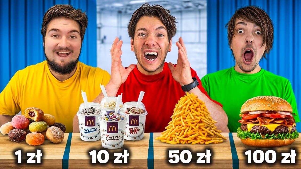 PŁACE ZA KAZDA ZJEDZONY FAST FOOD! 