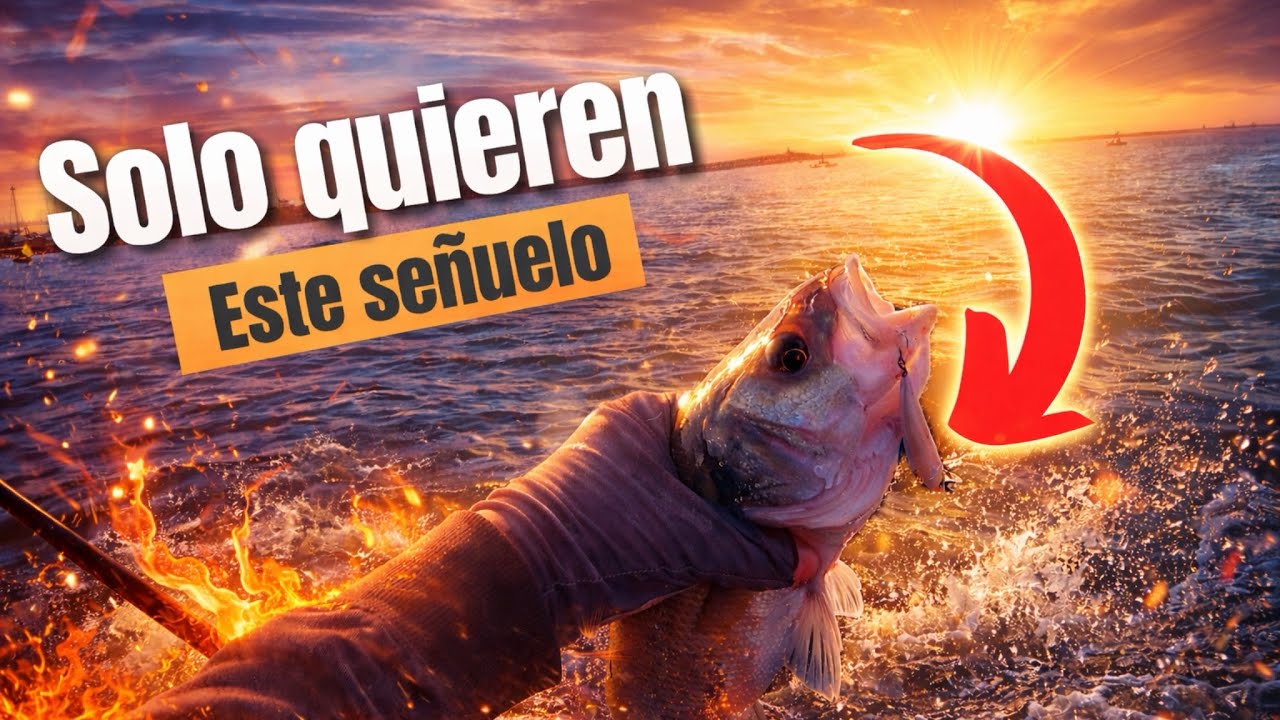 Este SEÑUELO salvó un DIA de pesca DESASTROSO 💪🏻🎣