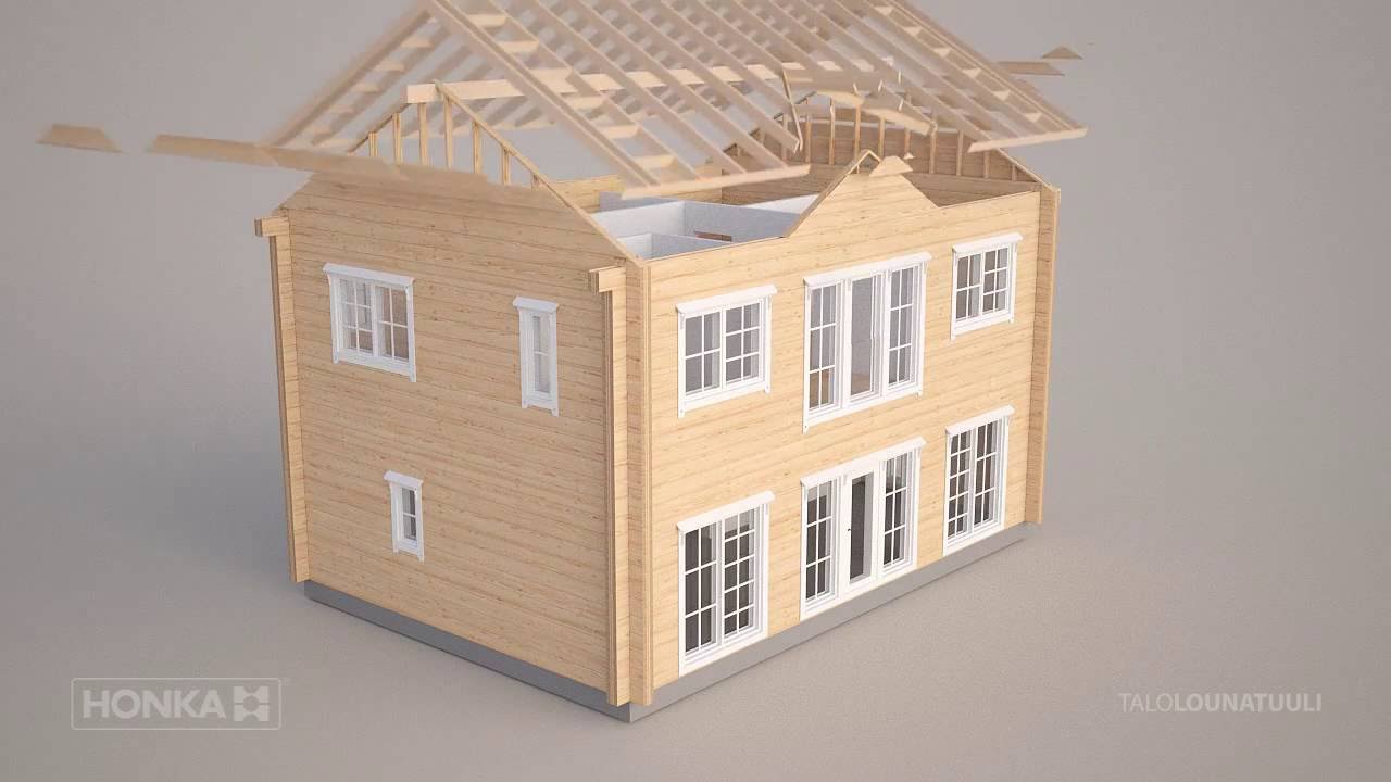 Les &eacute;tapes pour construire sa maison en bois massif Honka
