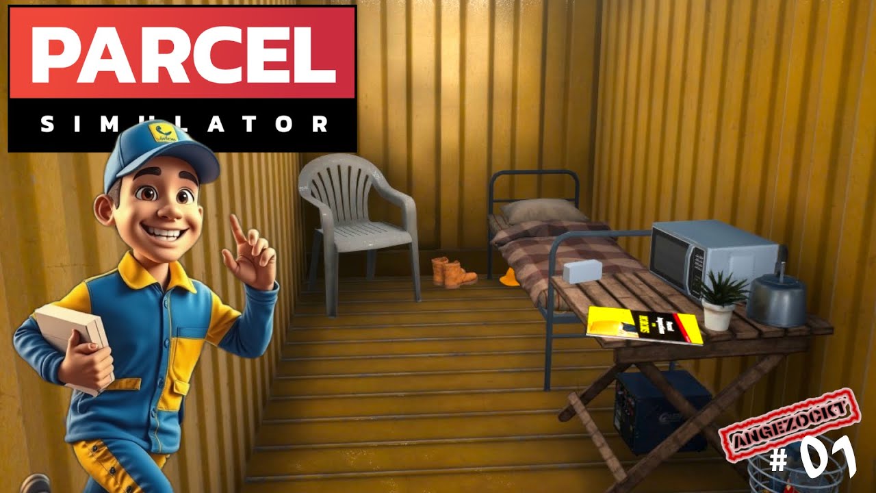 Parcel Simulator #01 📦 Kontrolle muss genau sein #angezockt #demo #deutsch