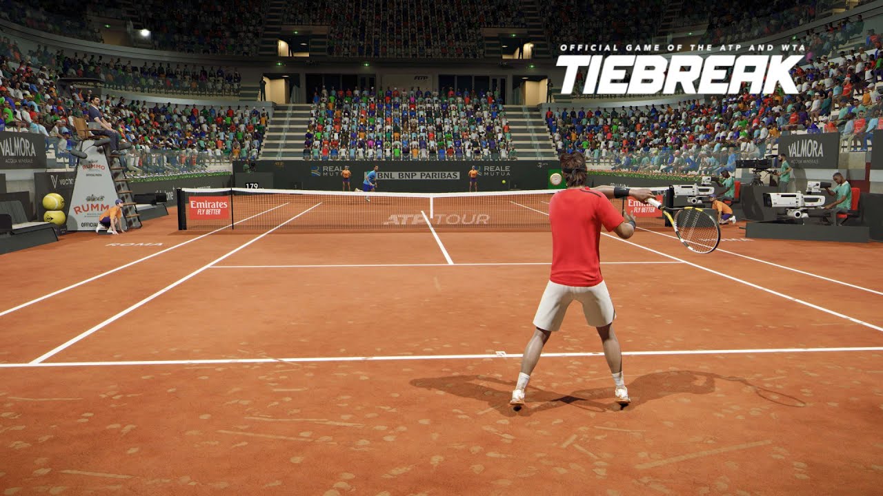 TIEBREAK - *New Patch Update* - Novak Djokovic Vs Rafael Nadal I Rome Masters I Legendary AI (PS5)