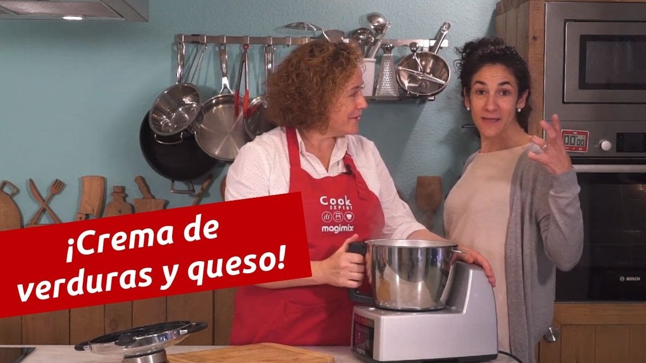 Crema de verduras y queso