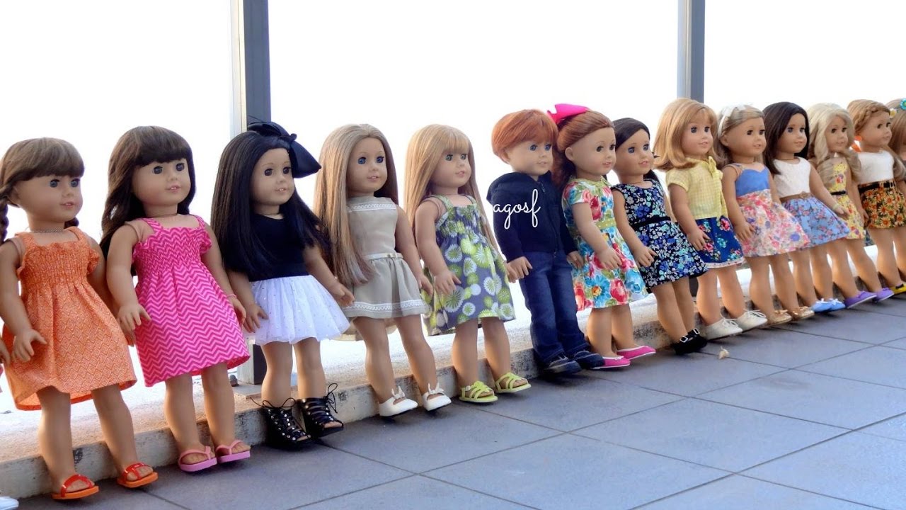 All My American Girl Dolls!