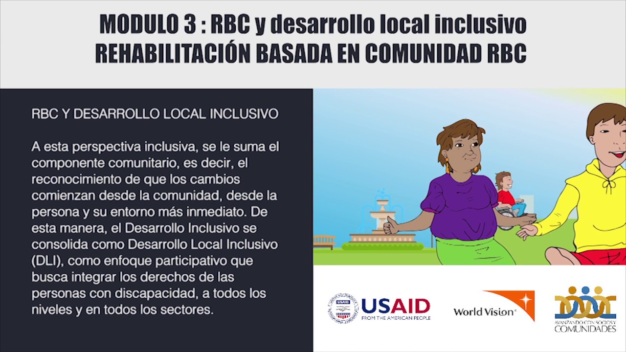 4  Curso RBC  Módulo 3  RBC y Desarrollo Local Inclusivo DLI