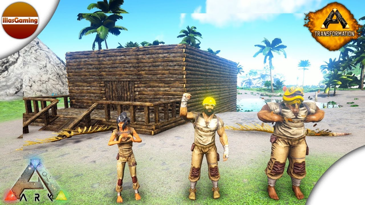 Έ&nu;&alpha;&sigmaf; &nu;έ&omicron;&sigmaf; &kappa;ό&sigma;&mu;&omicron;&sigmaf; &mu;&epsilon; &pi;&omicron;&lambda;&lambda;ά &kappa;&rho;ύ&sigma;&tau;&alpha;&lambda;&lambda;&alpha;. ARK Transformation E1 (Greek gameplay)