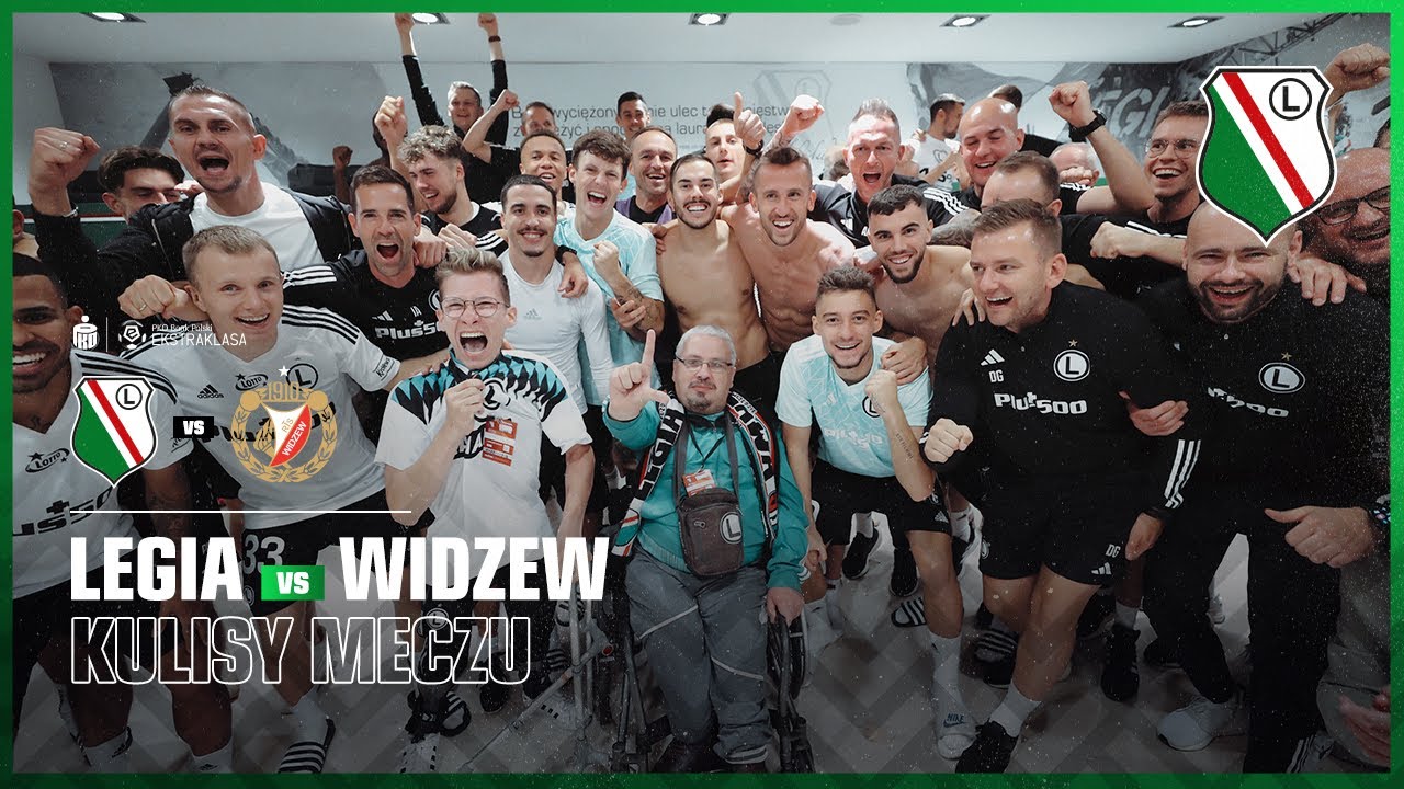 ZGODNIE Z TRADYCJĄ! KULISY MECZU LEGIA WARSZAWA - WIDZEW ŁÓDŹ
