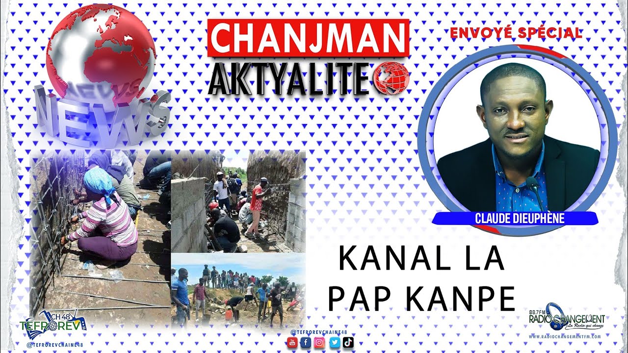 TEFROREV Chaine 48 ak Radio Changement rive sou kanal rivy&egrave; Masak la nan Wanament | Claude Dieuph&egrave;ne