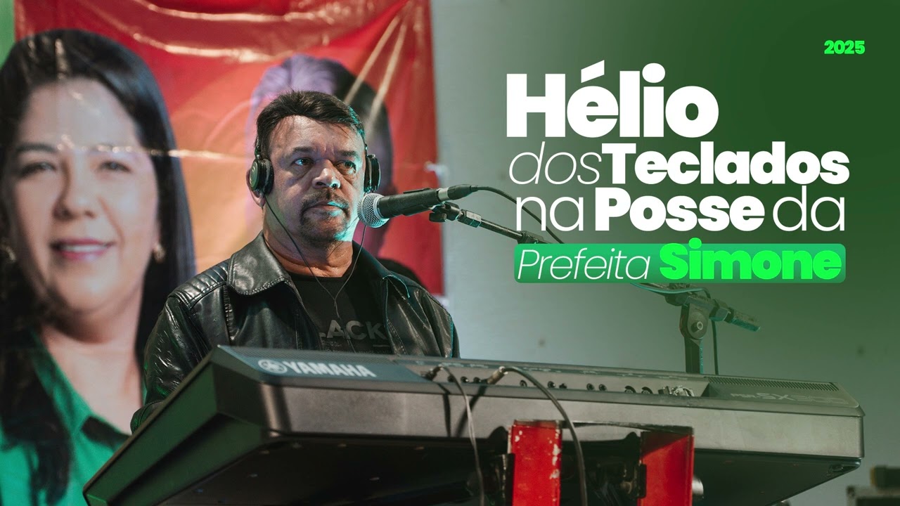 HÉLIO DOS TECLADOS EM JAPI NA POSSE DA PREFEITA SIMONE SILVA - 2025