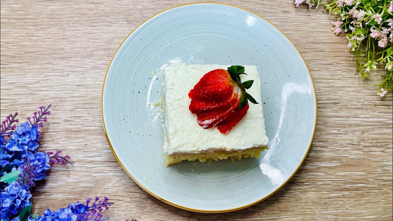Tres Leches Cake Recipe - Three Milk Cake - Easy Moist & Creamy Cake (Eid Special)
