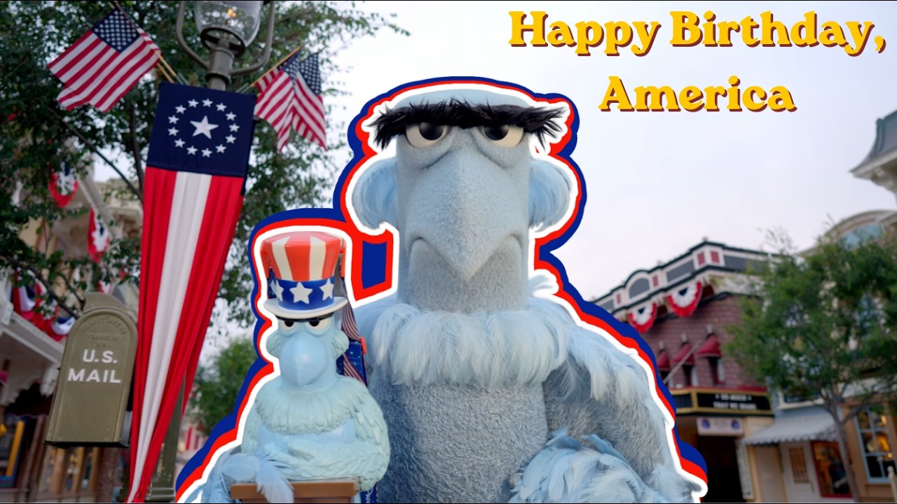 ATTENTION: Sam Eagle&rsquo;s Official Guide to America 250 at Disneyland