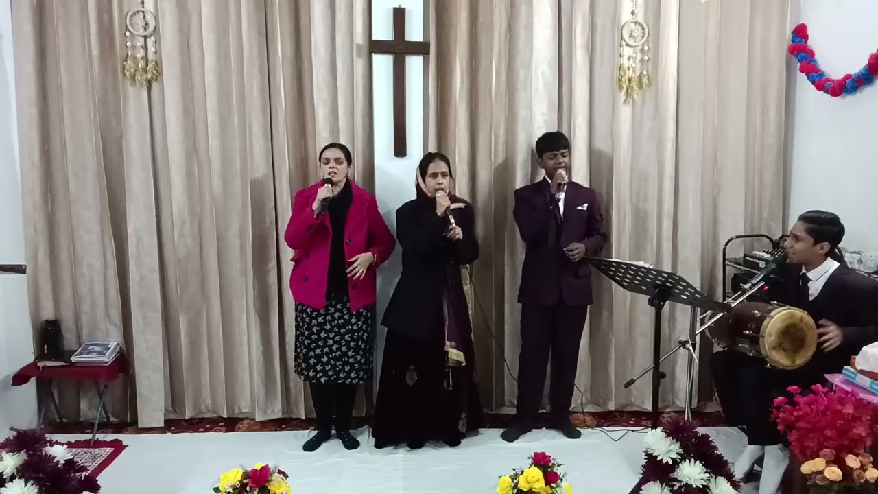 Kehnda Hai Masih कहंदा है मसीह मैं अंगूर दा बूटा Live Worship at FOJ Church 🪉@BaldevRajMinistries 
