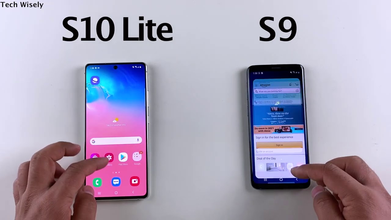 SAMSUNG S10 Lite vs S9 - SPEED TEST in 2021