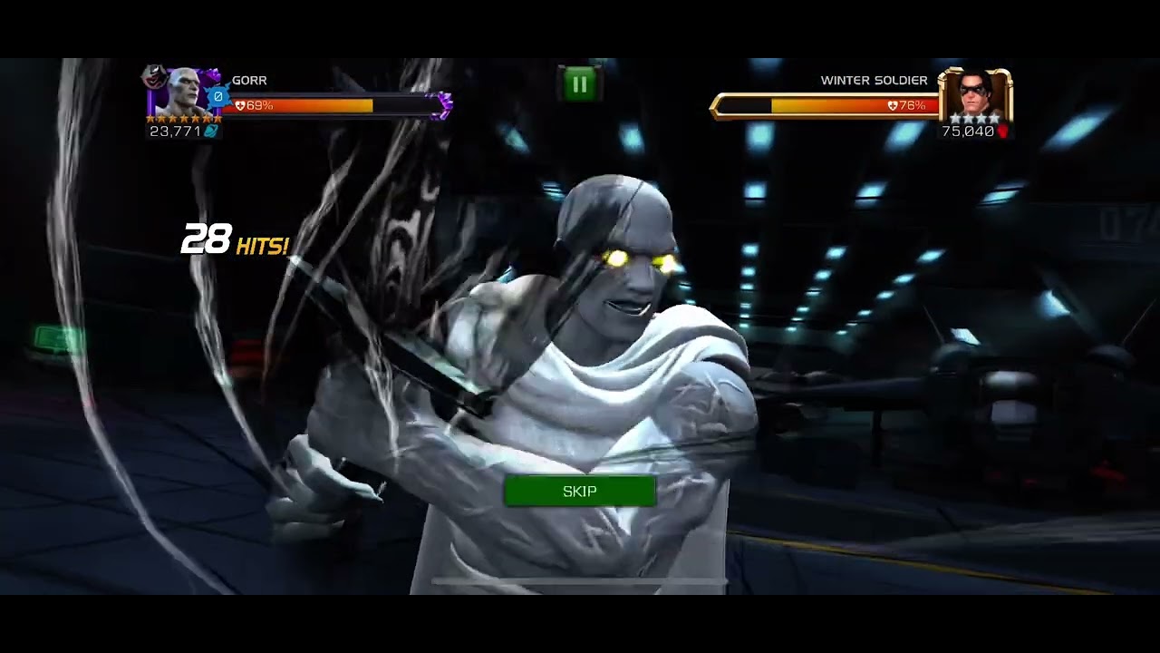 7* Gorr has absolutely amazing Damage! easy rotation- marvel contest of champions