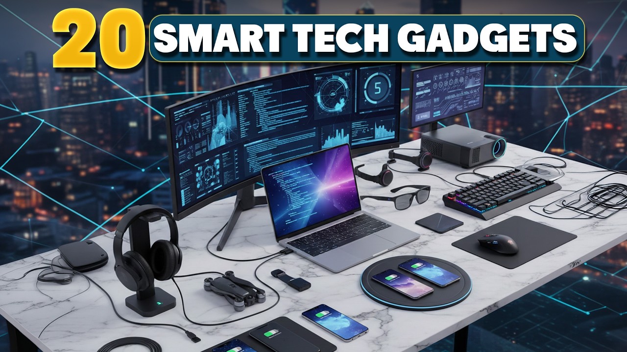 20 Smart Tech Gadgets On amazon That Will Transform Your Daily Life