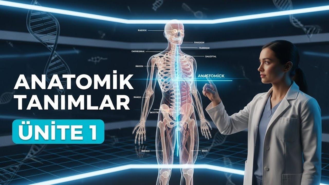 Temel Anatomi &ndash; &Uuml;nite 1 | Anatomik Tanımlar ve Genel Bilgiler | ATA-A&Ouml;F | Mini Kamp&uuml;s