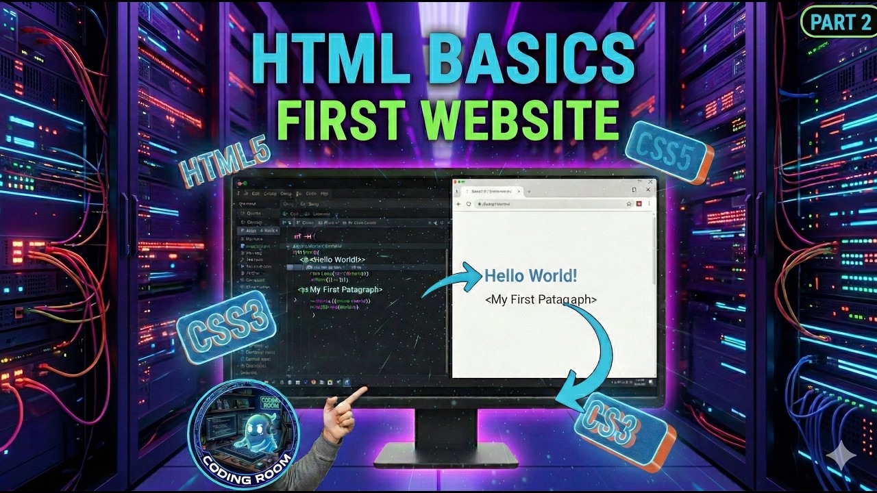Master HTML part2||Ordered & Unordered List||Build you own website with single series