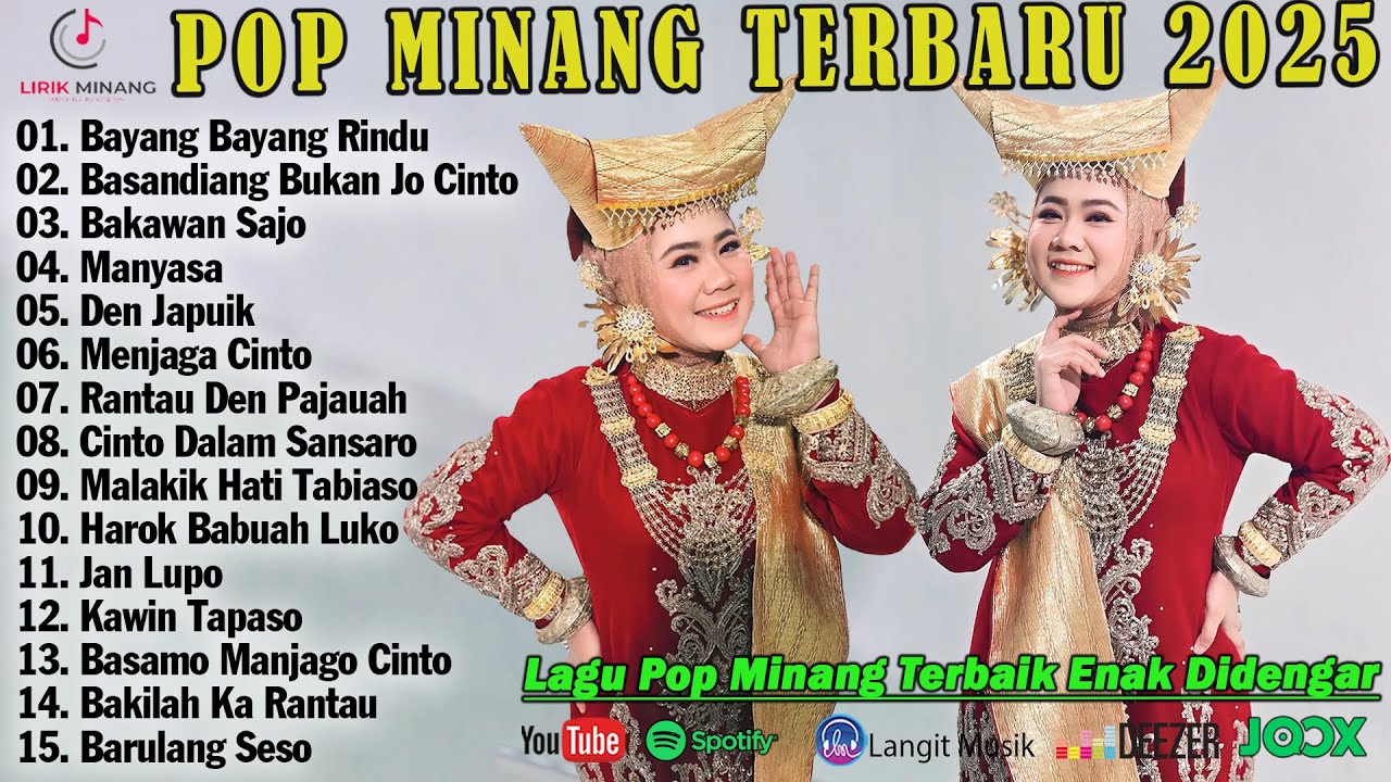 Rayola - BAYANG BAYANG RINDU - Lagu Minang Terbaru Full Album 2025 - Pop Minang Enak Didengar