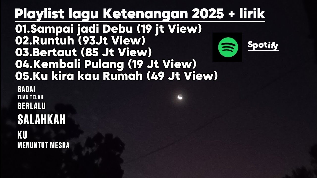 VIBES SAD II (Sampai jadi Debu, Runtuh, Bertaut, Kembali pulang, Kukira kau rumah)