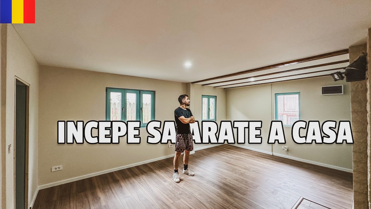 Am terminat SUFRAGERIA! A ajuns mobila, canapea noua si casa incepe sa fie CASA!
