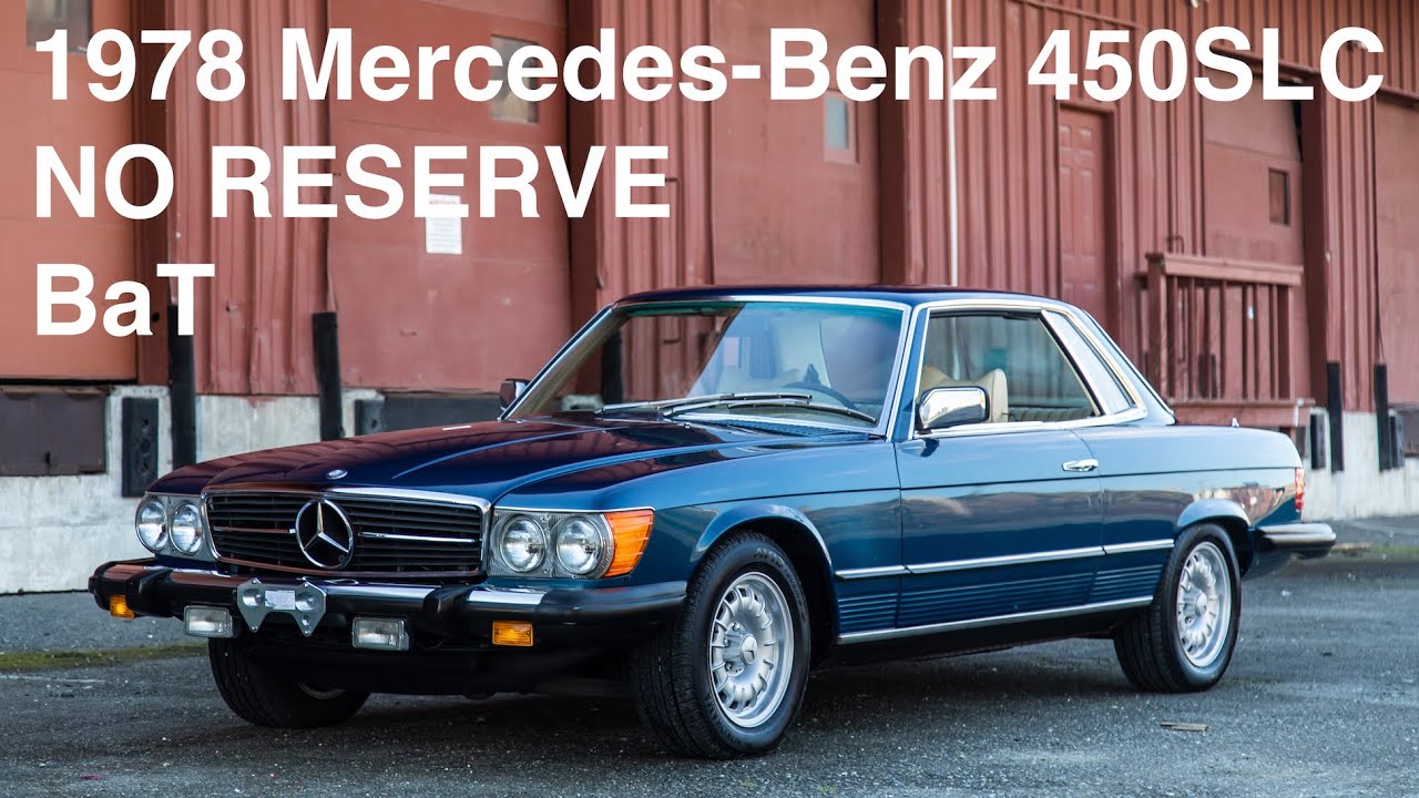 Mercedes-Benz 450SLC 1978 года без резервного ключа ~ Silver Arrow Cars