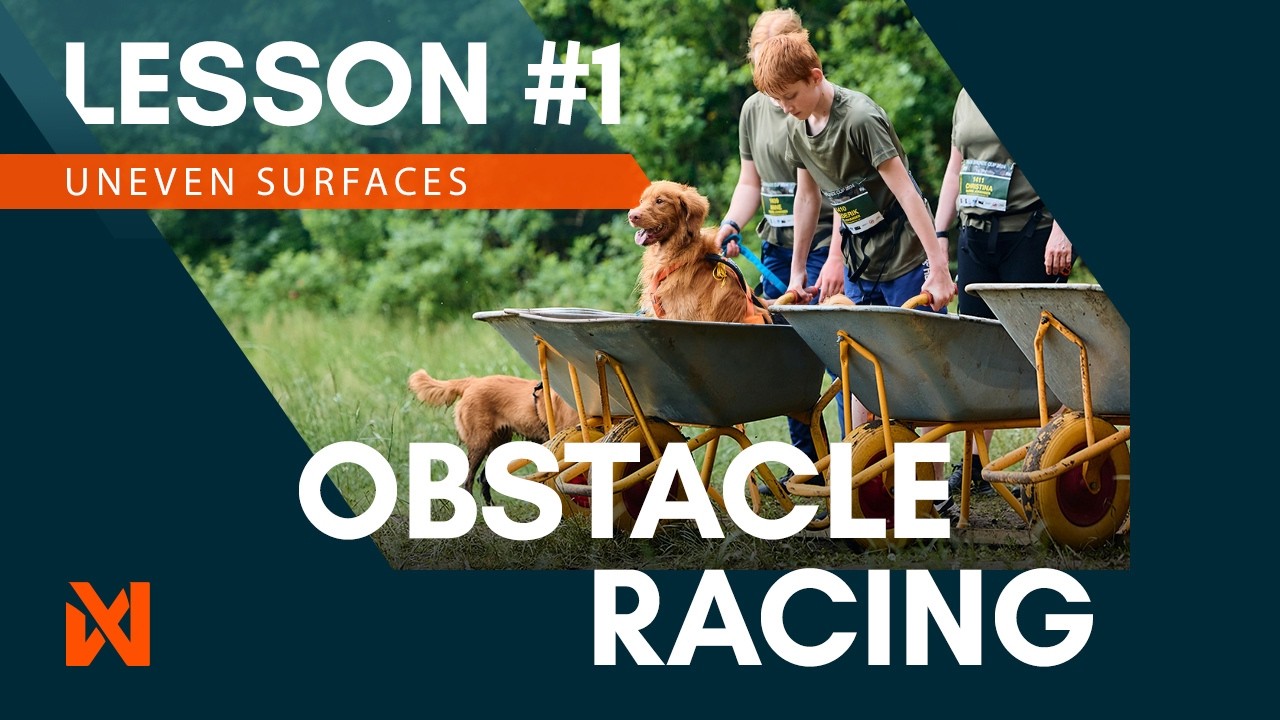 Lesson #1 Build confidence on uneven surfaces - First steps in obstacle racing course